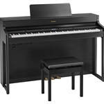 ROLAND HP702 DIGITAL PIANO  CHARCOAL BLACK