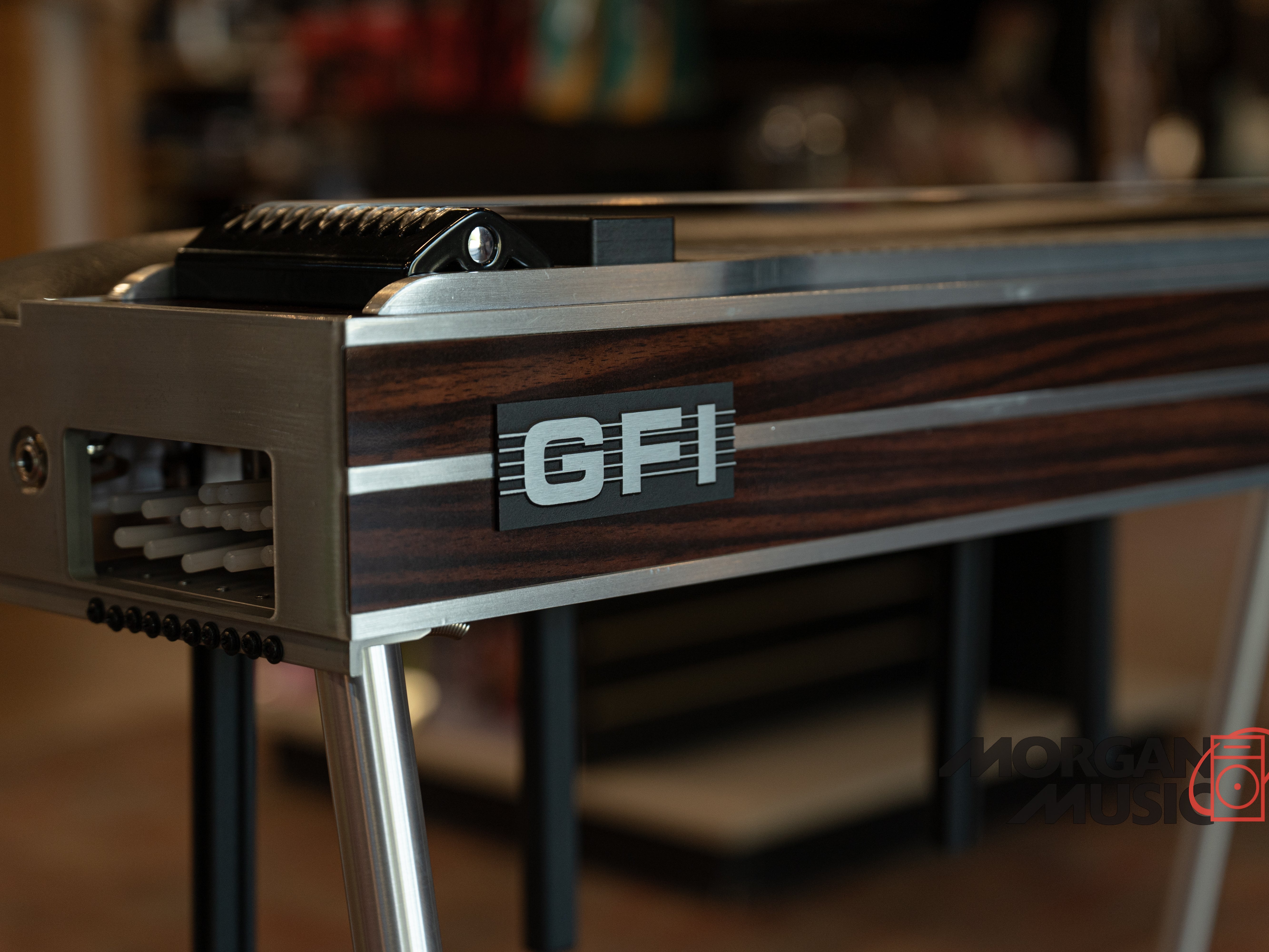 GFI-10PU Ultra Pedal Steel- Vintage Wood – Morgan Music
