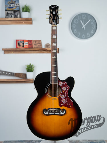 Epiphone J-200 Studio EC- Vintage Sunburst