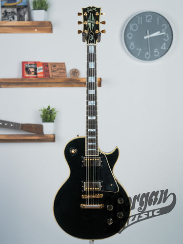 (Used) Gibson Les Paul Custom- 1975 Black Beauty