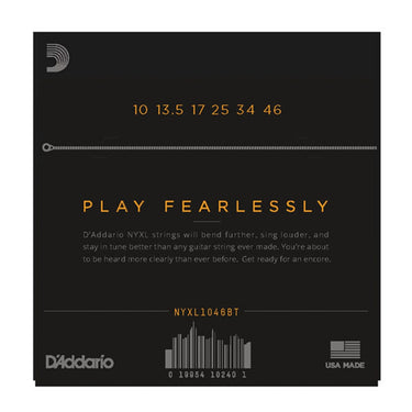 D'addario NYXL 10-46 Nickel Plated- Electric Regular Light Strings