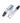 Levy's Iridescent Guitar Strap- Silver