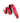 Levy's Rebel Reversable Guitar Strap- Red/Black