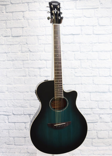 YAMAHA APX600 Thinline - Oriental Blue Burst