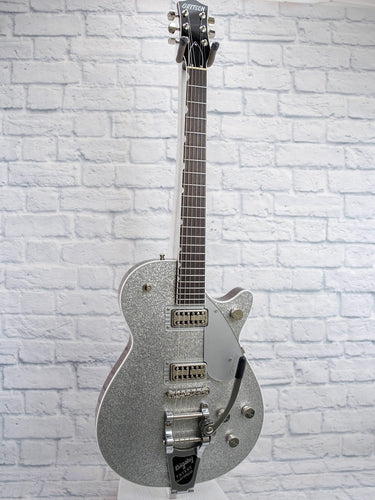 (Used) Gretsch G6129T Players Edition Jet FT - Silver Sparkle