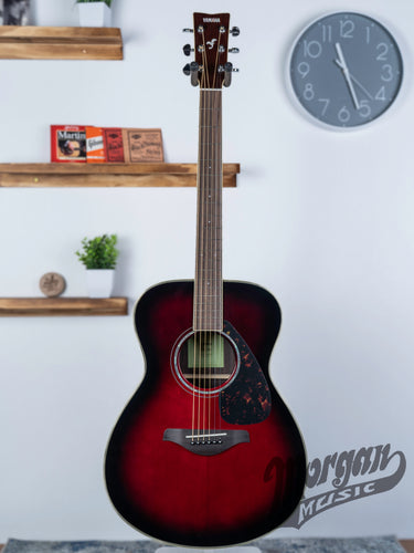 Yamaha FS830DSR Concert Guitar- Dark Sun Red
