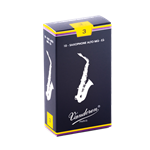 VANDOREN TRADITIONAL ALTO SAX REEDS 2.5, BOX OF 10