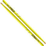 ZILDJIAN 5A NEON YELLOW  DRUMSTICKS