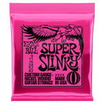 ERNIE BALL ELECTRIC GUITAR STRINGS, SUPER SLINKY, 9-42