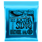 ERNIE BALL ELECTRIC GUITAR STRINGS, EXTRA SLINKY, 8-38