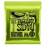 ERNIE BALL ELECTRIC GUITAR STRINGS, REGULAR SLINKY, 10-46