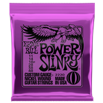 ERNIE BALL ELECTRIC GUITAR STRINGS, POWER SLINKY, 11-48