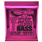 ERNIE BALL SUPER SLINKY NICKEL WOUND SHORT SCALE BASS STRINGS - 40-100 GAUGE