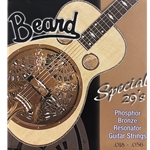 BEARD SPECIAL 29'S PHOSPHOR BRONZE RESONATOR GUITAR STRINGS