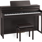 ROLAND HP704 PREMIUM DIGITAL PIANO - DARK ROSEWOOD