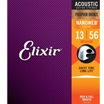 ELIXIR ACOUSTIC NANOWEB PHOSPHOR BRONZE, MEDIUM