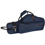 PROTEC ALTO SAXOPHONE PRO PAC CASE, CONTOURED - BLUE