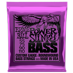 ERNIE BALL POWER SLINKY NICKEL WOUND ELECTRIC BASS STRINGS - 55-110 GAUGE