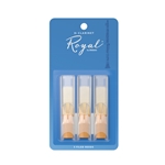 ROYAL BY D'ADDARIO Bb CLARINET REEDS, STRENGTH 2.5, 3-PACK