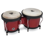 LP ASPIRE FIBERGLASS BONGOS - RED