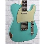 FENDER CUSTOM SHOP 1964 TELECASTER RELIC- AGED SEAFOAM GREEN