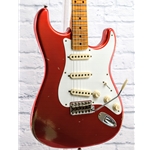 FENDER CUSTOM SHOP 58' STRATOCASTER RELIC- FADED AGED CANDY APPLE RED