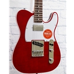 SQUIER AFFINITY TELECASTER FMT- CRIMSON RED TRANSPARENT