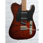 TOM ANDERSON TOP T CLASSIC- BURNISHED ORANGE BURST WITH BINDING