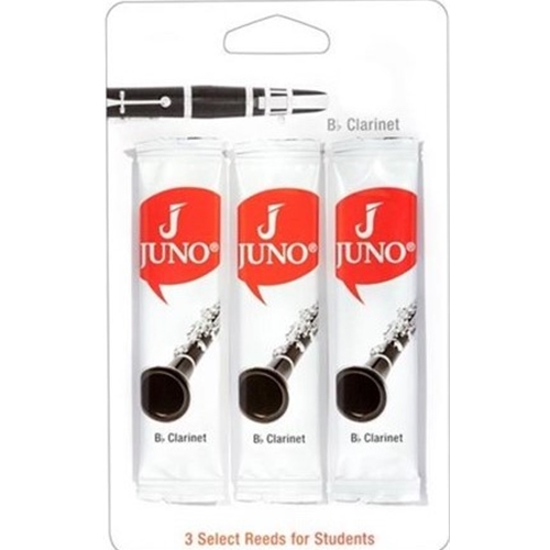 JUNO Bb CLARINET REEDS 2.5, 3-PACK