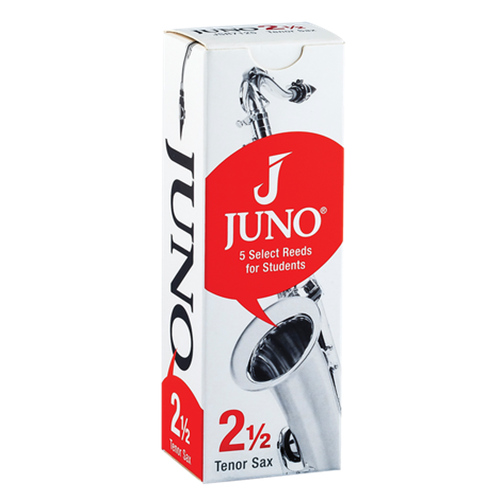 JUNO TENOR SAX REEDS 2.5, BOX OF 5