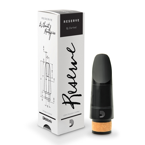 D'ADDARIO RESERVE BB CLARINET MOUTHPIECE, X0