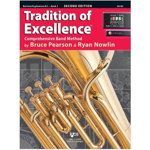 TRADITION OF EXCELLENCE BARITONE BOOK 1