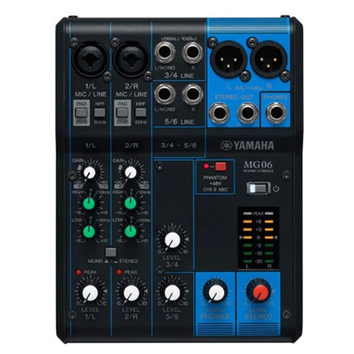 YAMAHA MG06 MIXER