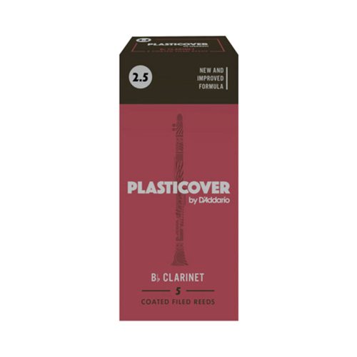 PLASTICOVER BY D'ADDARIO Bb CLARINET REEDS 3.5, BOX OF 5