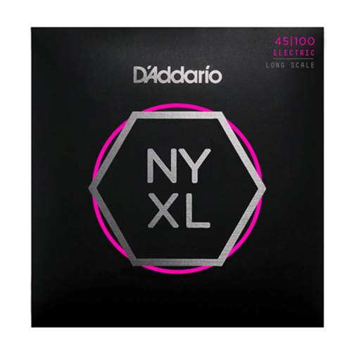 D'ADDARIO NYXL45100 ELECTRIC BASS STRINGS, REGULAR LIGHT, 45-100 - 4 STRING