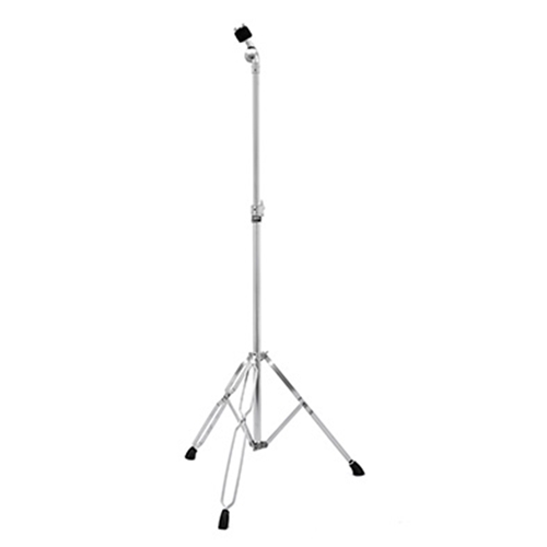 REBEL DOUBLE BRACED STRAIGHT CYMBAL STAND - CHROME