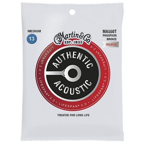 MARTIN AUTHENTIC LIFESPAN 2.0 STRINGS, MEDIUM