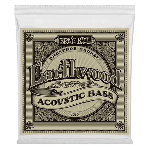 ERNIE BALL EARTHWOOD PHOSPHOR BRONZE ACOUSTIC BASS STRINGS - 45-95 GAUGE