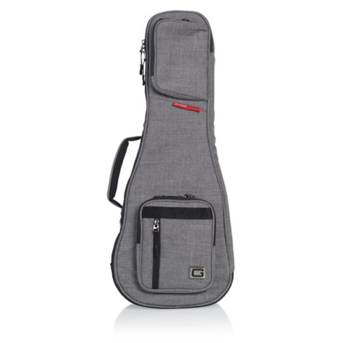 GATOR TRANSIT TENOR UKULELE CASE, LIGHT GREY