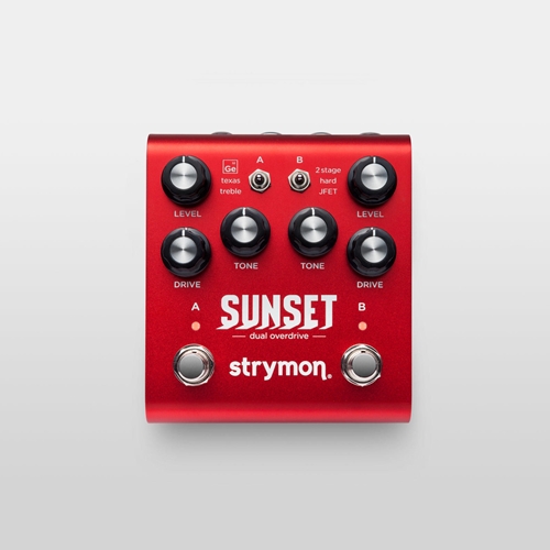 STRYMON SUNSET DUAL OVERDRIVE PEDAL