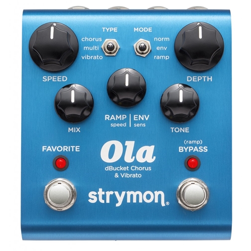 STRYMON OLA CHORUS AND VIBRATO PEDAL