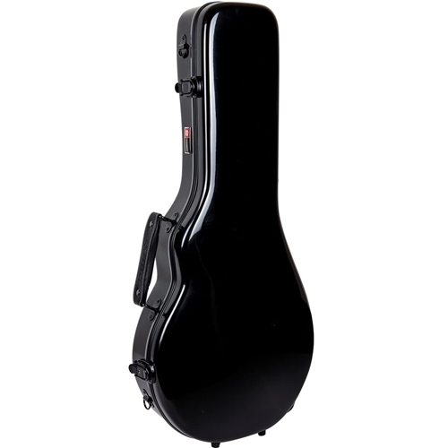CRF1020MAFBK Crossrock Fiberglass Mandolin Case fits for Both A&F Style Black 