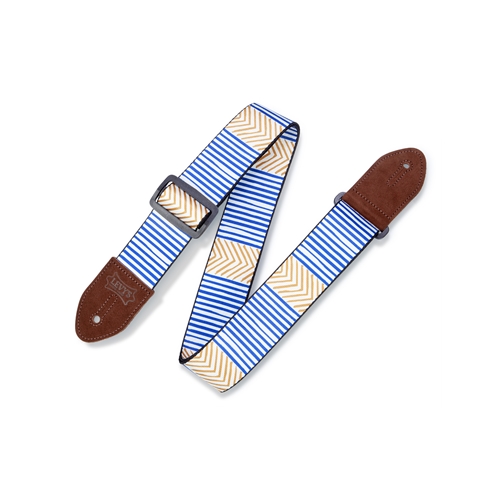 LEVY'S POLY STRAP - TRIBAL CHEVRON WHITE