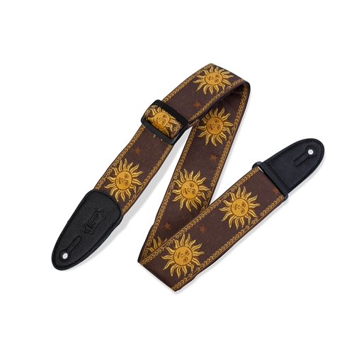 LEVY'S SUN DESIGN STRAP - BROWN