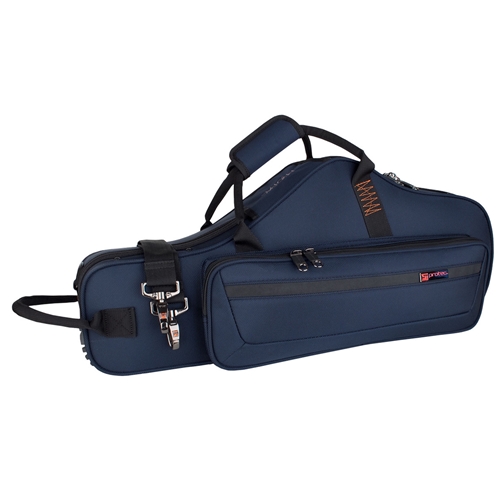 PROTEC ALTO SAXOPHONE PRO PAC CASE, CONTOURED - BLUE