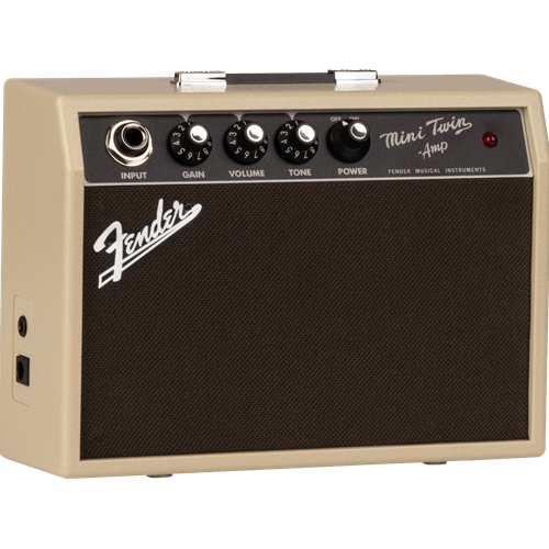 FENDER MINI '65 TWIN AMP, BLONDE