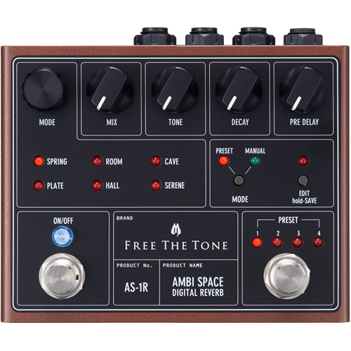 FREE THE TONE AMBI SPACE DIGITAL REVERB