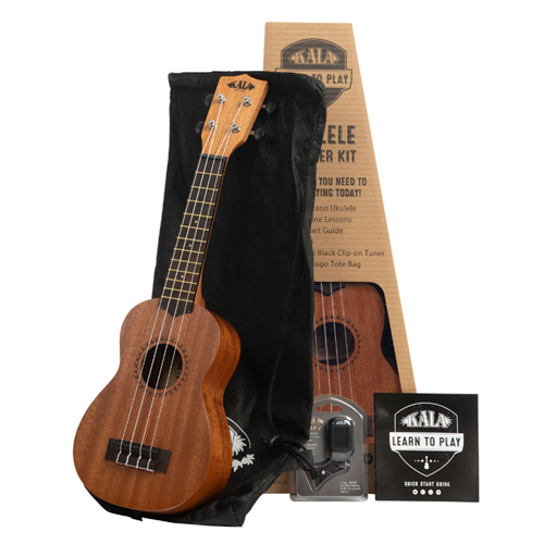 KALA LEARN TO PLAY SOPRANO UKULELE STARTER KIT