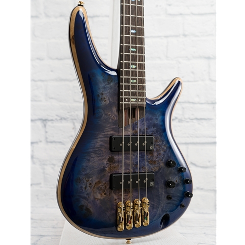 IBANEZ SR PREMIUM ELECTRIC BASS - CERULEAN BLUE BURST