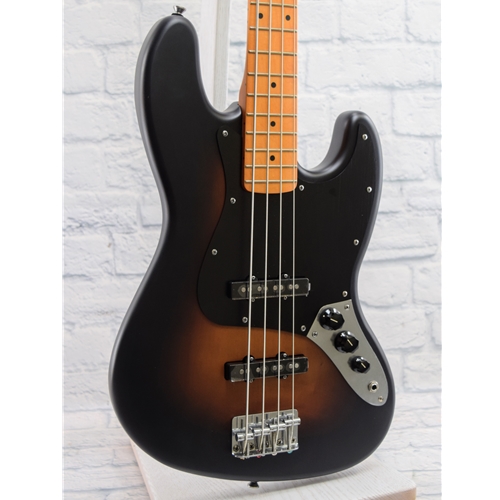 SQUIER 40TH ANNIVERSARY JAZZ BASS, VINTAGE EDITION - SATIN WIDE SUNBURST